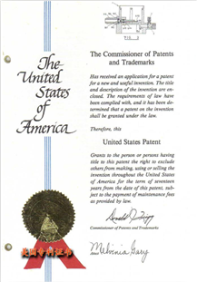 美国专利证书4